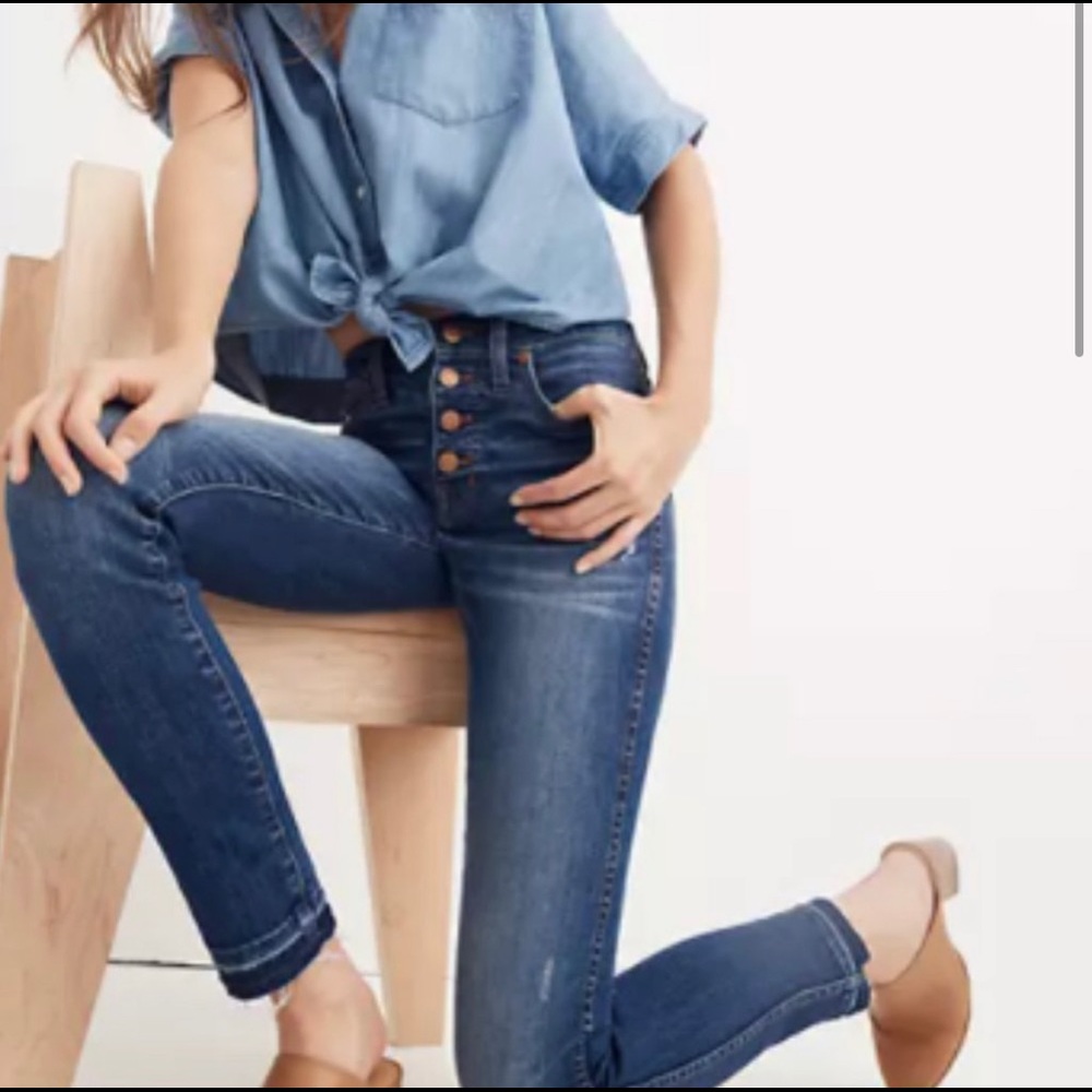 Madewell 10” High Rise Skinny Jean